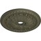 Ekena Millwork Tomango Egg & Dart Medallion (Canopies up to 6 3/4"), 27 7/8"OD x 3 7/8"ID x 2 1/2"P, Witch Hazel CM27TOWHF - alternate 3